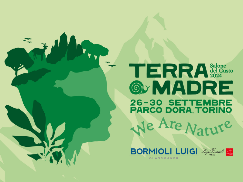 BORMIOLI LUIGI, SARA' IN-KIND PARTNER DI TERRA MADRE SALONE DEL GUSTO 2024