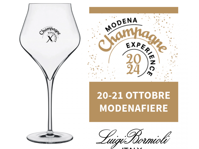 MODENA CHAMPAGNE EXPERIENCE: IL PIU' GRANDE EVENTO ITALIANO INTERAMENTE DEDICATO ALLO CHAMPAGNE!  